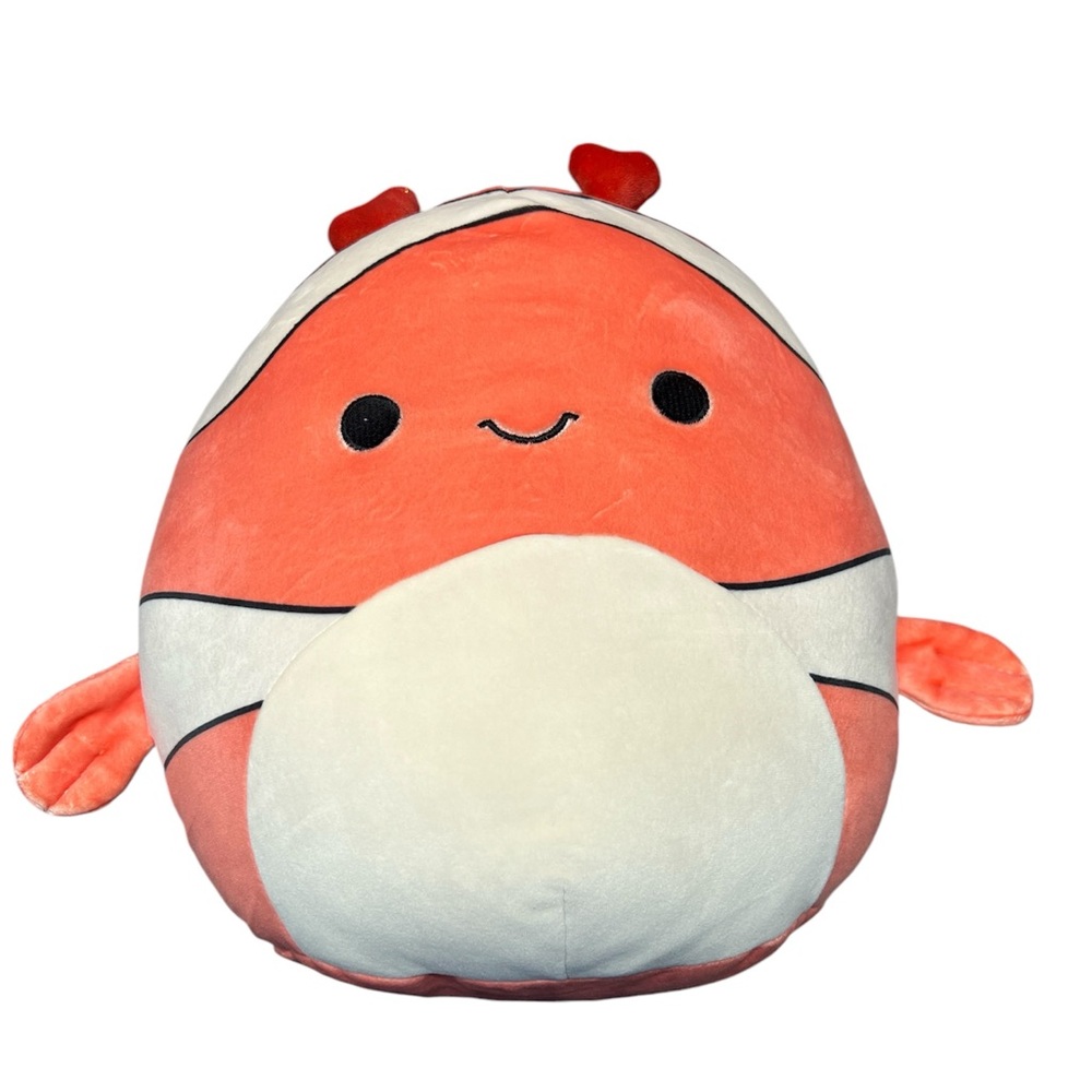 Squishmallows Ricky the Clownfish 12"-13"- Used in great condition!